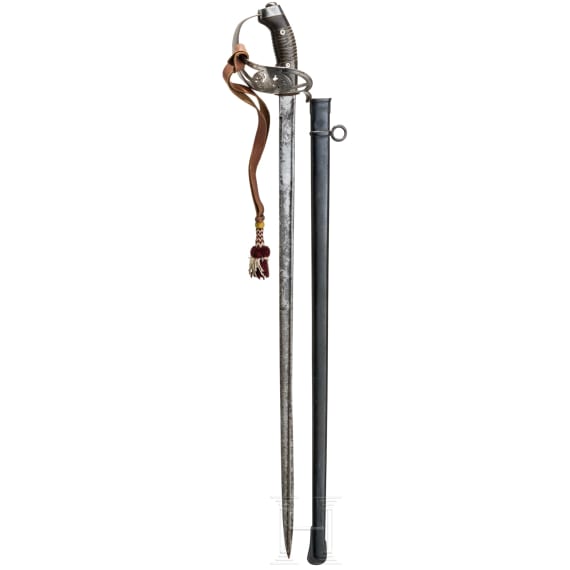 A cavalry sword 89 for members of the W&uuml;rttemberg cavalry