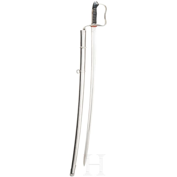 An Eisenhauer sabre M 1861 for infantry officers with ducal cipher