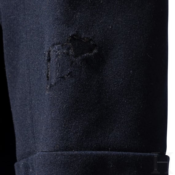 A tailcoat for the small uniform of imperial civil servants, circa 1900