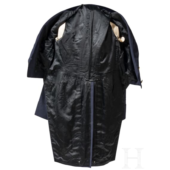 A tailcoat for the small uniform of imperial civil servants, circa 1900