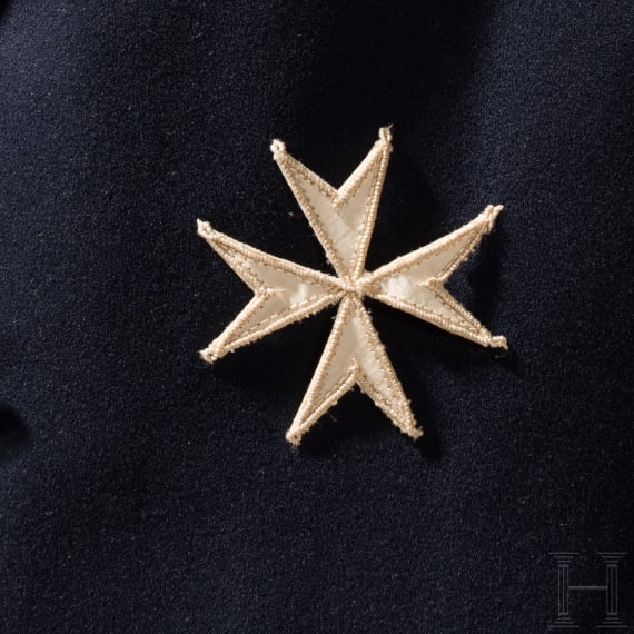A tailcoat for the small uniform of imperial civil servants, circa 1900