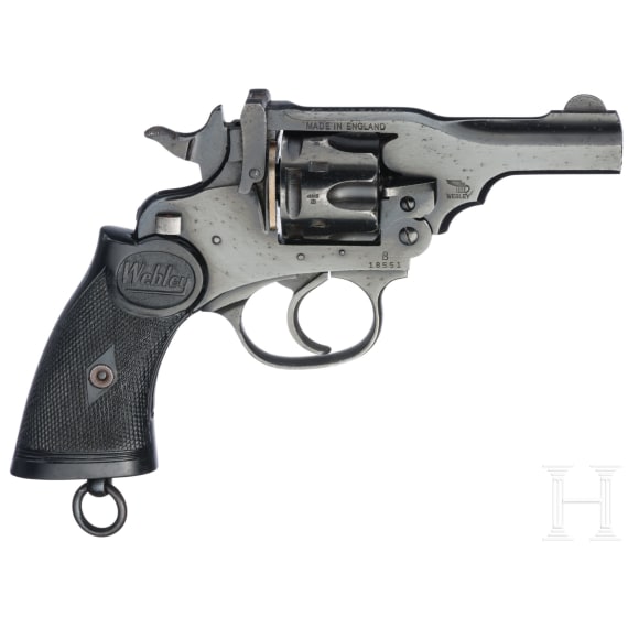 A Webley & Scott Mk. IV, .38