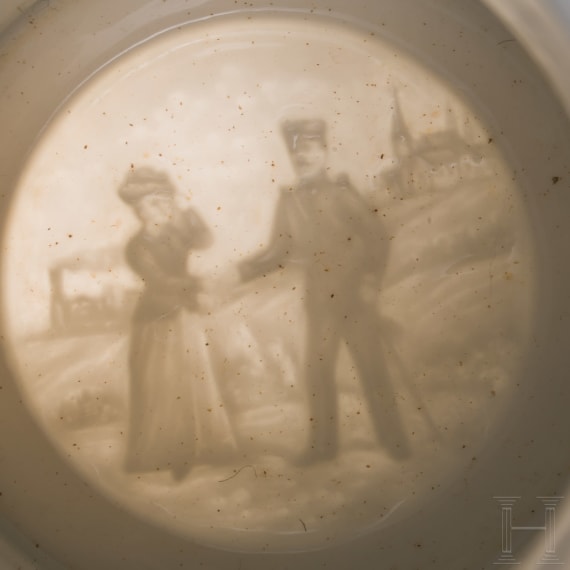 Three reservist mugs, W&uuml;rttemberg Grenadier Rgt. "K&ouml;nigin Olga"