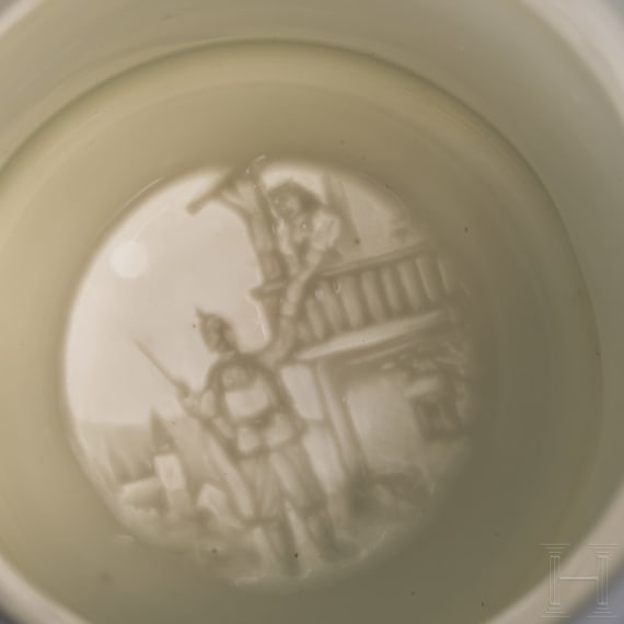 Four reservist mugs from different W&uuml;rttemberg infantry regiments