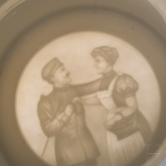 Two reservist mugs, W&uuml;rttemberg Uhlan Regiment "King Karl"
