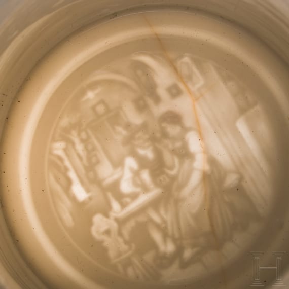 Two reservist mugs, W&uuml;rttemberg Uhlan Regiment "King Karl"