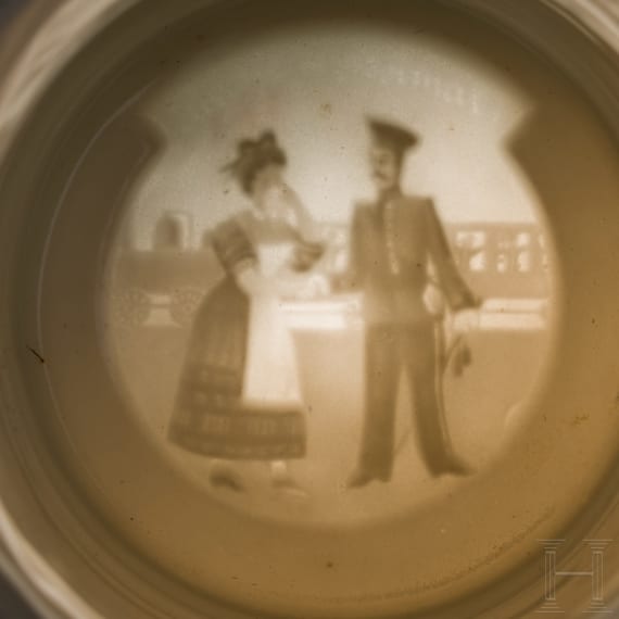 Two reservist mugs from "Pioneer Battalion No. 13, Ulm"