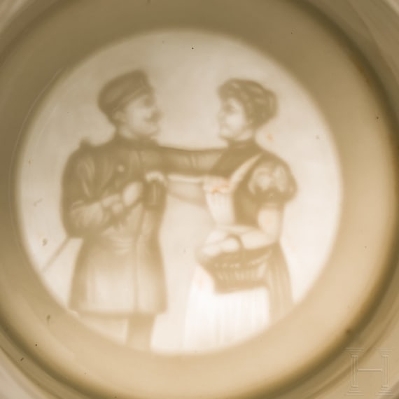 Two rare W&uuml;rttemberg reservist mugs