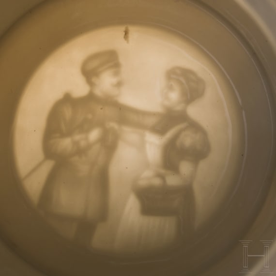 Three reservist mugs from infantry regiments from Constance, Amberg and Kassel