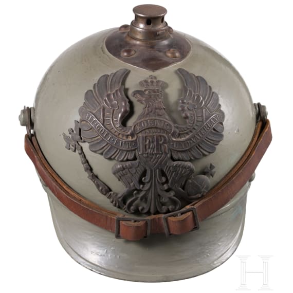 A helmet for cuirassier troops, war design, circa 1916
