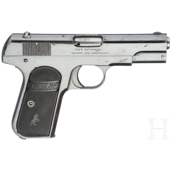 Colt Model "M" Hammerless 380 Pocket Auto, 1914