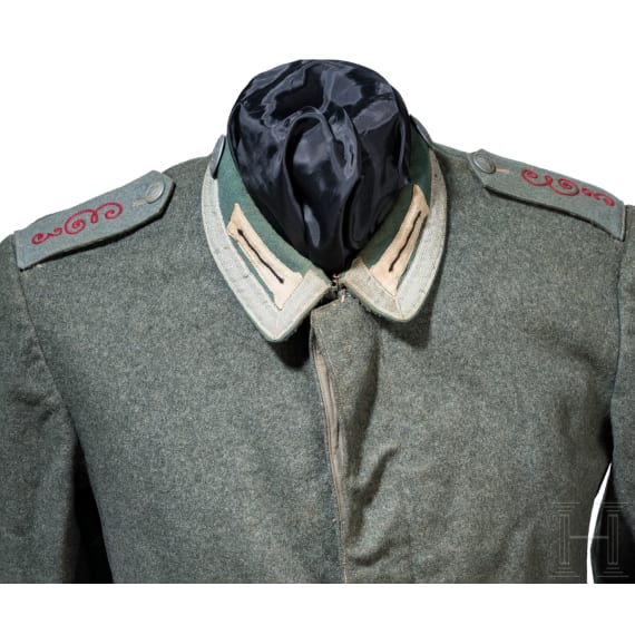A field blouse M 1915 for NCO&acute;s in Railway Regiment No. 3