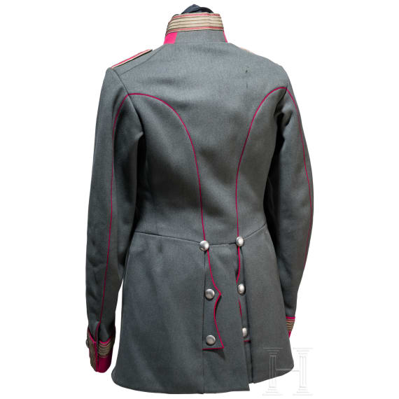 A field grey tunic for officers in Cuirassier Regiment "Queen" (Pomeranian) No. 2