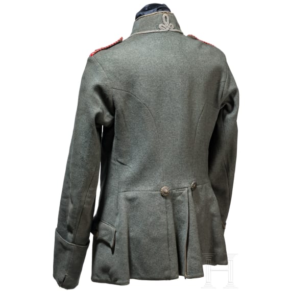 A field grey attila for troopers in Hussar Regiment No. 3, circa 1914