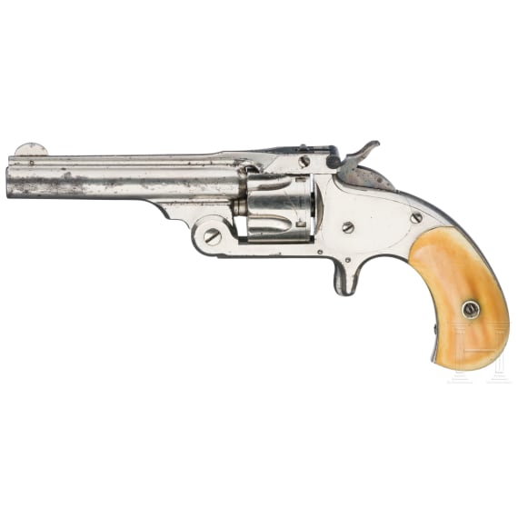 Smith & Wesson Mod. 1&frac12; Single Action, Elfenbeingriffschalen