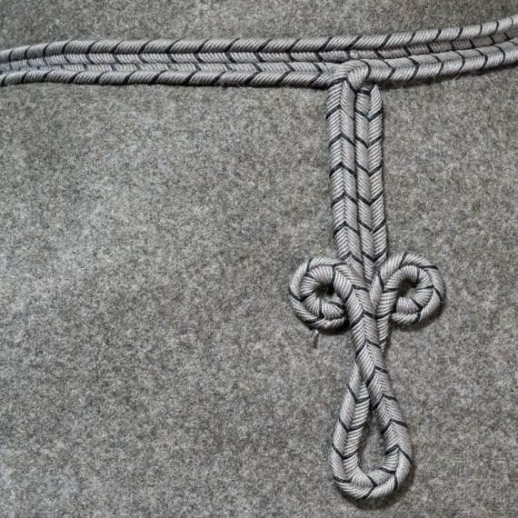 A field grey Attila for staff officers in the 2nd Westphalian Hussar Regiment No. 11, dated 1916