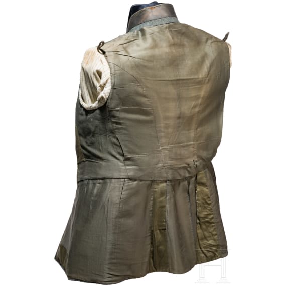 A field grey Attila for staff officers in the 2nd Westphalian Hussar Regiment No. 11, dated 1916