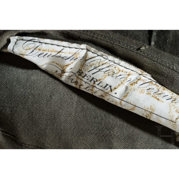 A field grey Attila for staff officers in the 2nd Westphalian Hussar Regiment No. 11, dated 1916