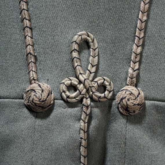 A field grey attila for officers in the Thuringian Hussar Regiment No. 12
