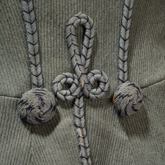 A field grey attila for a lieutenant in Hussar Regiment No. 16