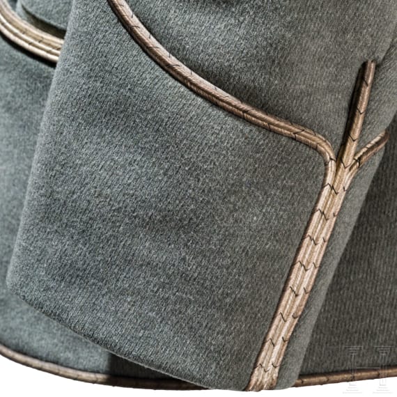 A field grey attila for a lieutenant colonel of the Hussars