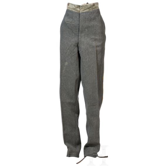 Long trousers for the officers' field grey uniform