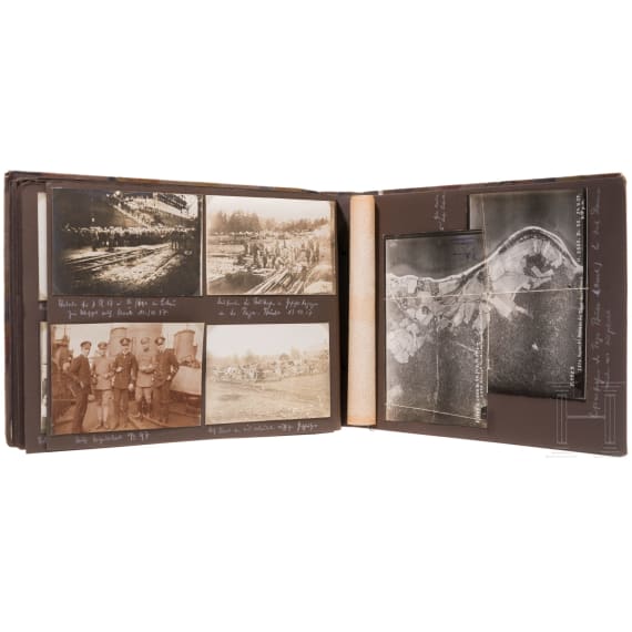 A photo album, among other things, from the operation "Albion", the conquest of the island of &Ouml;sel