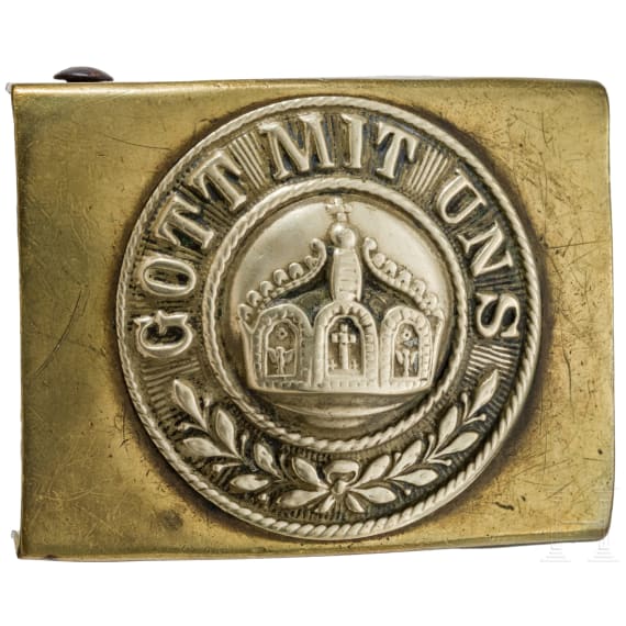 A belt buckle M 1895 for enlisted men/NCO&acute;s