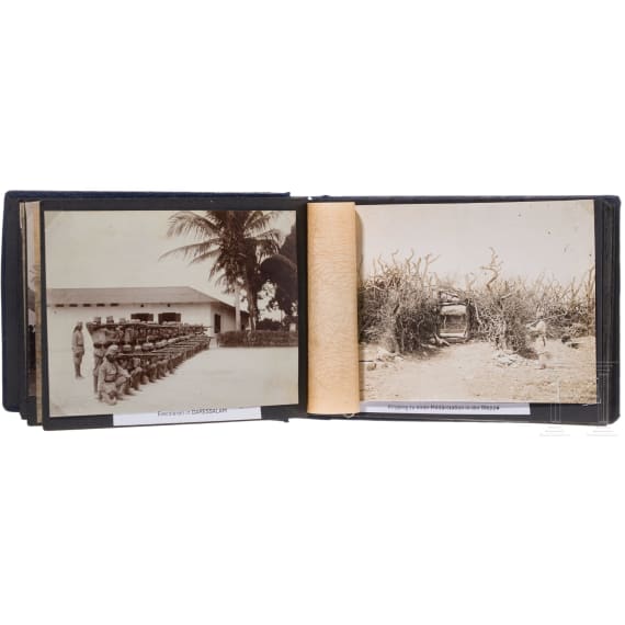 A small photo album German East Africa