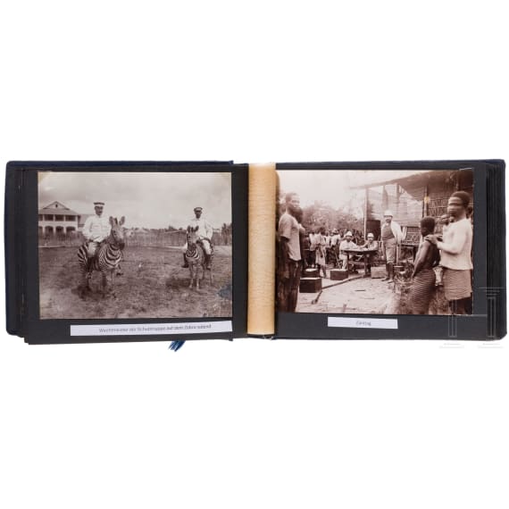 A small photo album German East Africa