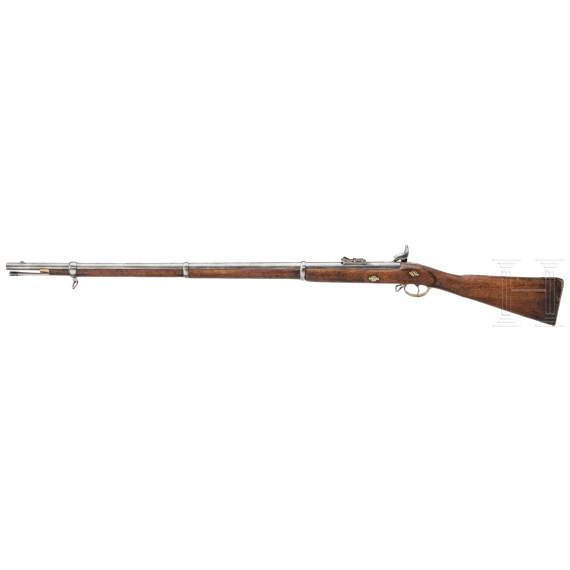 Infanterie-Perkussionsmuskete, kolonial-indisch, um 1850