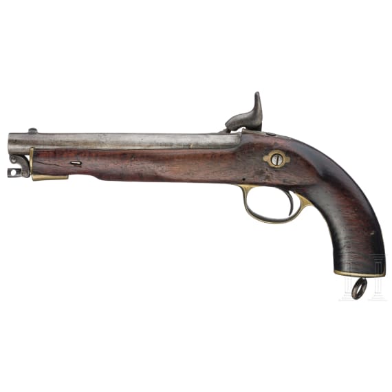 Marine-Perkussionspistole, um 1850