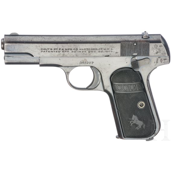 Colt Model 1903 Hammerless 32 Pocket Auto, 1921