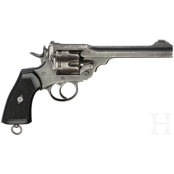 Webley & Scott "W.S. Army Model", in Tasche