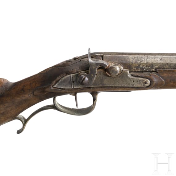 Aptierte Perkussionsmuskete, &Ouml;sterreich(?), um 1800