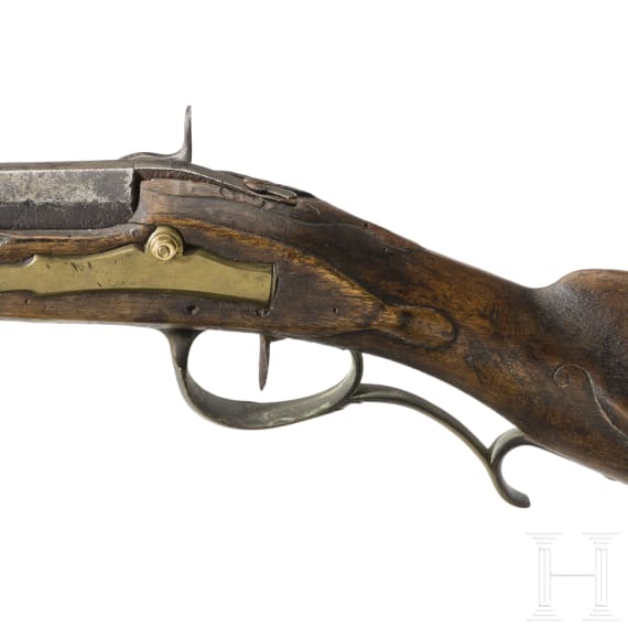 Aptierte Perkussionsmuskete, &Ouml;sterreich(?), um 1800