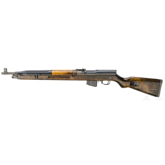 A VZ 52/57 semi-auto rifle, code "she"
