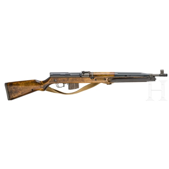 A VZ 52/57 semi-auto rifle, Code "she"