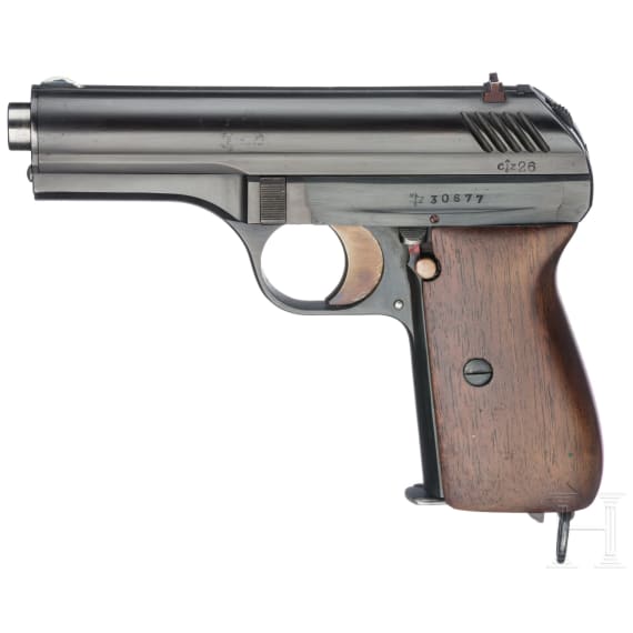 A Ceska Mod. 24, with holster