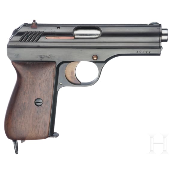 A Ceska Mod. 24, with holster