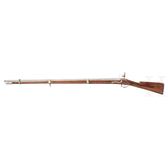 Infanterie-Steinschlossmuskete, deutsch(?), 2. H&auml;lfte 18. Jhdt.