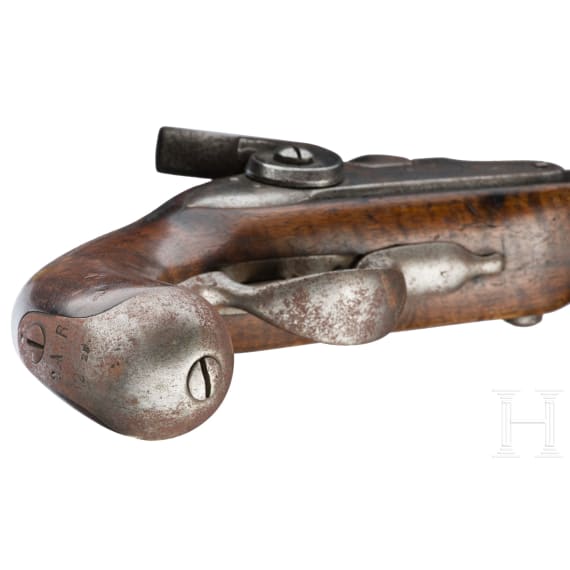 Aptierte Perkussionspistole M 1826/42 U-M, Bayern