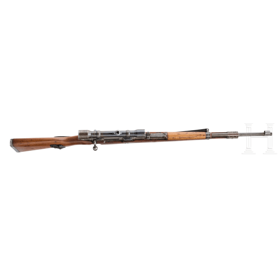 Mauser Zielfernrohrgewehr K98k, mit hoher Turmmontage und Kahles ZF
