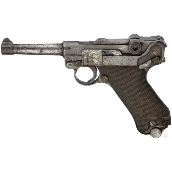 A Luger Pistol, Mauser, Code "S/42", 1937