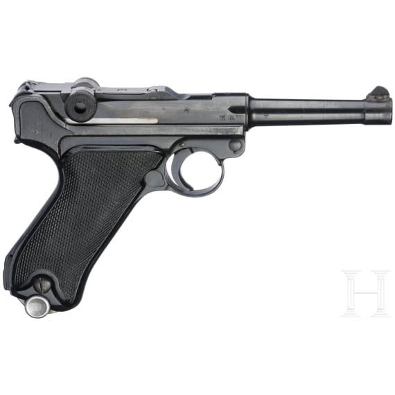 A Pistol 08, Mauser, Code "byf - 41"