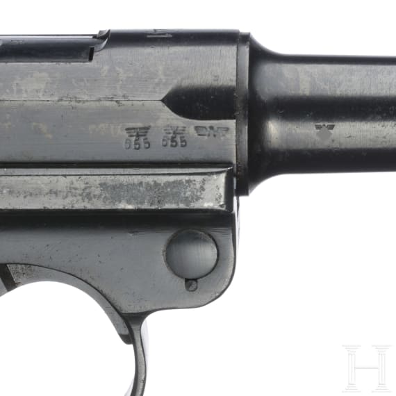 A Pistol 08, Mauser, Code "byf - 41"