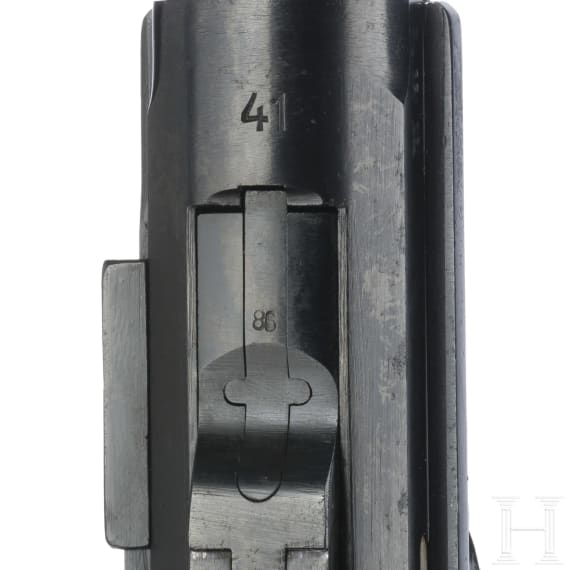 A Pistol 08, Mauser, Code "byf - 41"