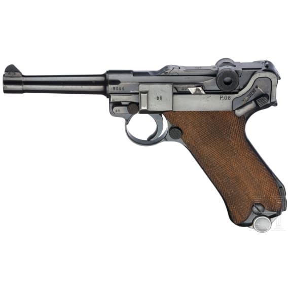 A Pistol 08, Mauser, Code "41 - byf"