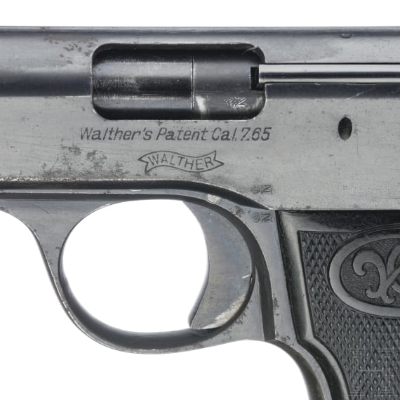 A Walther Mod. 4, "REV" (German Railroad)