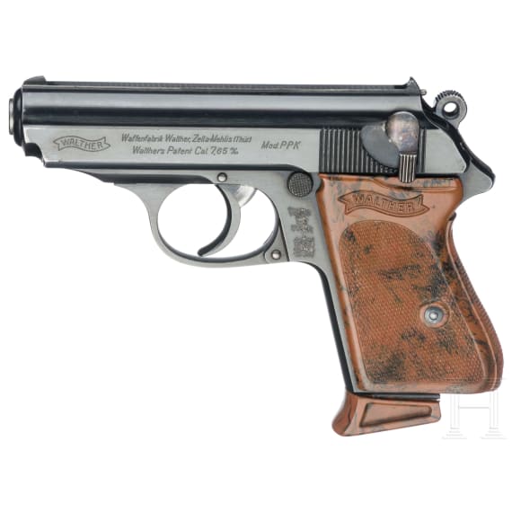 A Walther PPK, ZM, with holster